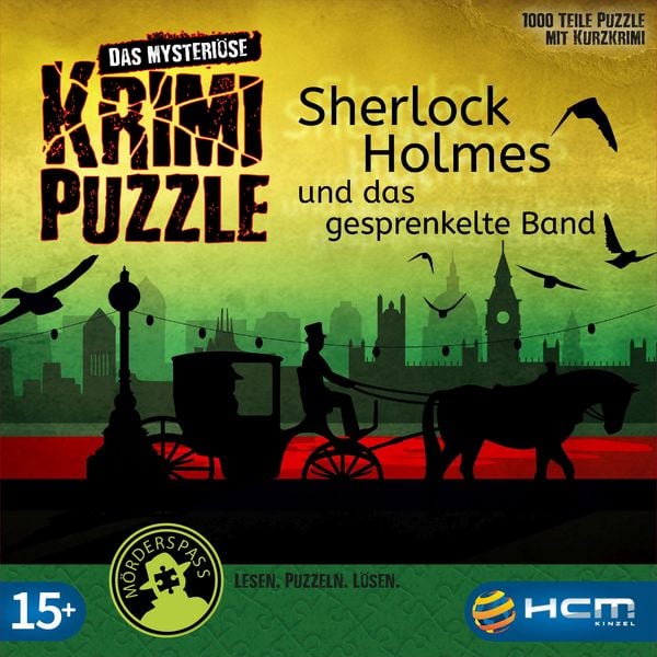 Produktbild: Sherlock Holmes - Das mysteri&ouml;se Krimi Puzzle - 1000 T