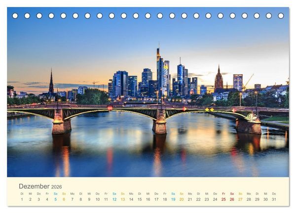 Produktbild: Deutsche Br&uuml;cken (Tischkalender 2026 DIN A5 quer), CALVENDO Monatskalender