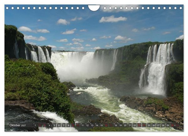Produktbild: Buenos Aires mit Iguazu (Wandkalender 2027 DIN A4 quer), CALVENDO Monatskalender