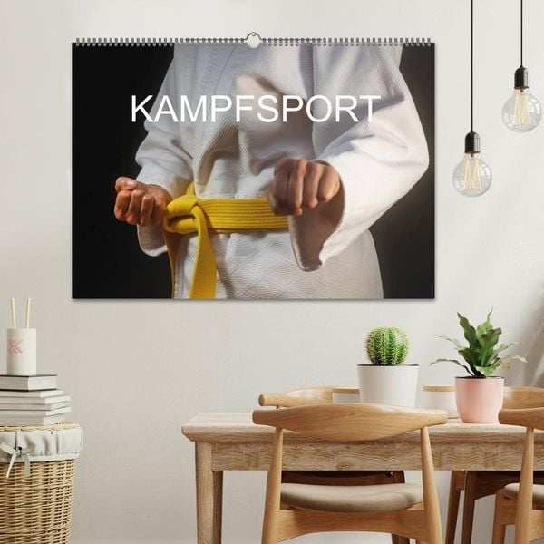 Produktbild: Kampfsport (Wandkalender 2026 DIN A2 quer), CALVENDO Monatskalender