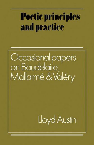 Produktbild: Poetic Principles and Practice