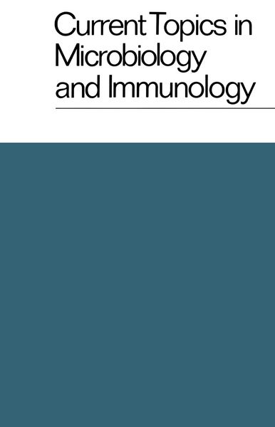 Produktbild: Current Topics in Microbiology and Immunology / Ergebnisse der Mikrobiologie und Immunit&auml;tsforschung