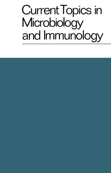 Produktbild: Current Topics in Microbiology and Immunology / Ergebnisse der Mikrobiologie und Immunit&auml;tsforschung