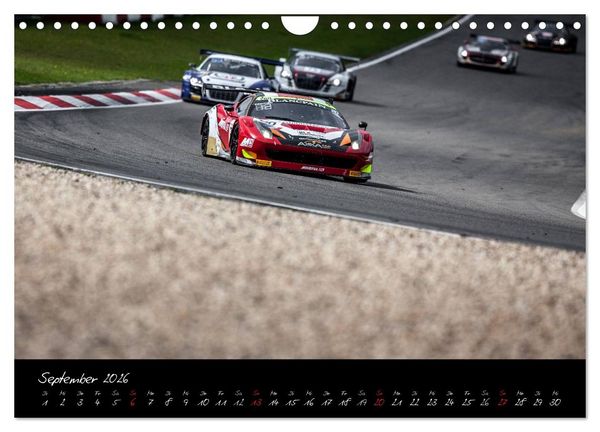 Produktbild: EMOTIONS ON THE GRID - Blancpain Endurance Series N&uuml;rburgring (Wandkalender 2026 DIN A4 quer), CALVENDO Monatskalender