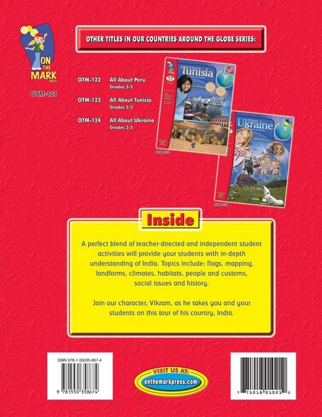 Produktbild: All About India Grades 3-5