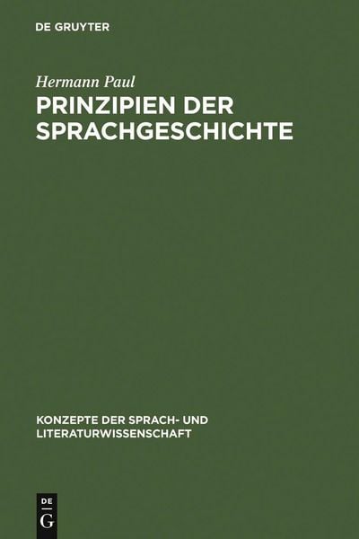 Produktbild: Prinzipien der Sprachgeschichte