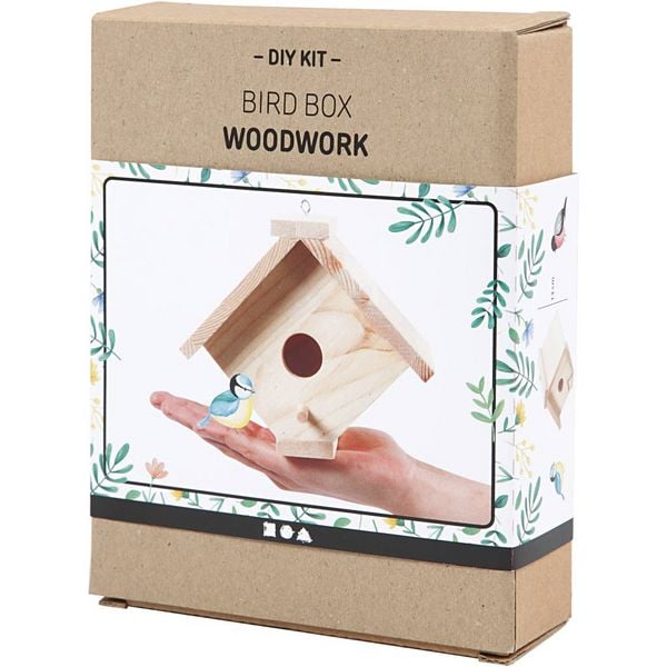 Produktbild: Creativ Company Vogelhaus, H 13 cm, T 14,5 cm, B 16 cm, 1 Stk
