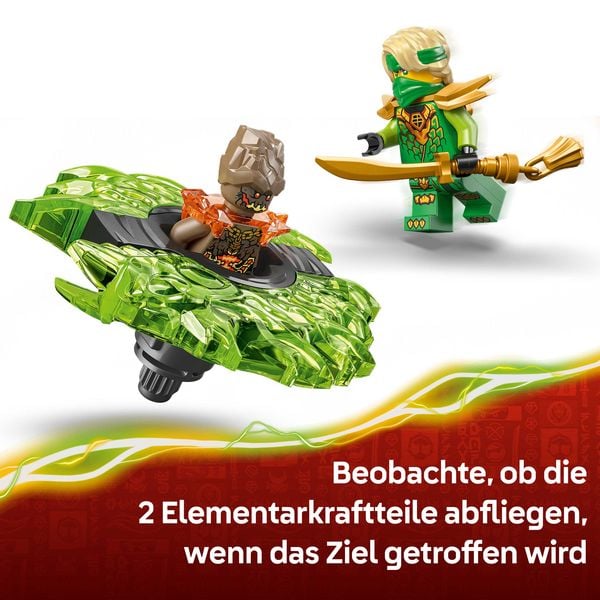 Produktbild: LEGO NINJAGO 71850 Lloyd vs. Erdmonster-Spinner, Spielzeug ab 6 Jahren