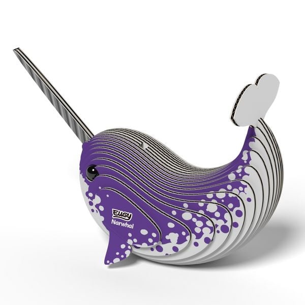 Produktbild: EUGY - 3D Bastelset Narwal