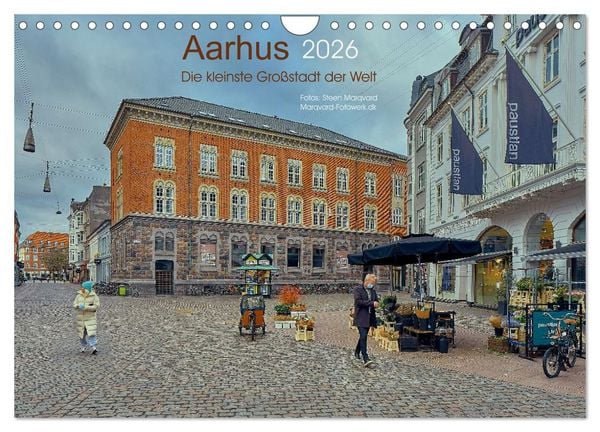 Produktbild: AARHUS, die kleinste Gro&szlig;stadt der Welt (Wandkalender 2026 DIN A4 quer), CALVENDO Monatskalender