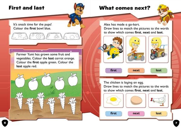 Produktbild: PAW Patrol Fun with Numbers Activity Book