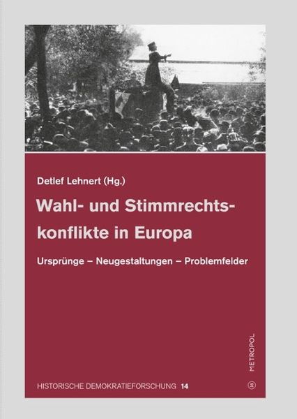 Produktbild: Wahl- und Stimmrechtskonflikte in Europa