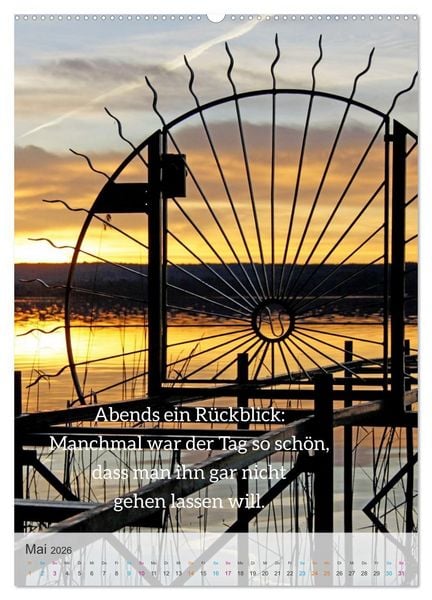 Produktbild: Manchmal - Poetische Momentaufnahmen (Wandkalender 2026 DIN A2 hoch), CALVENDO Monatskalender