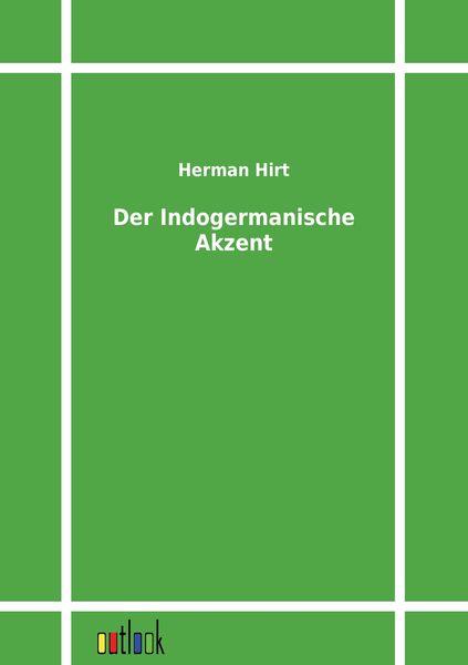 Produktbild: Der Indogermanische Akzent