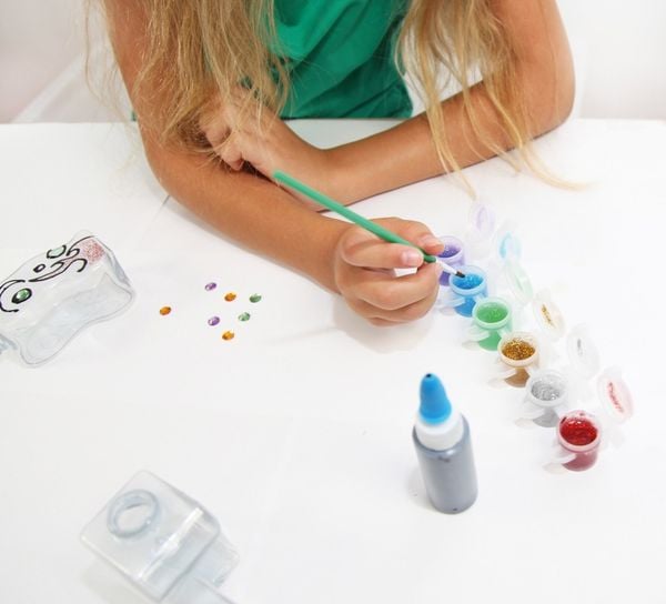 Lena - Glitzer-Vasen