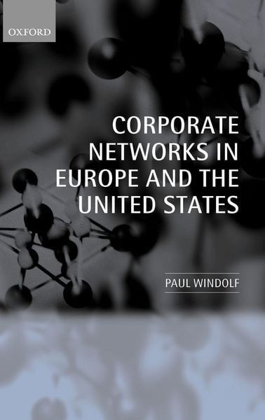 Produktbild: Corporate Networks in Europe and the United States