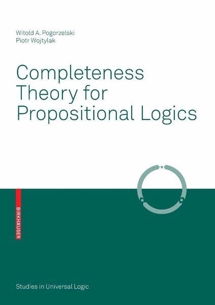 Produktbild: Completeness Theory for Propositional Logics