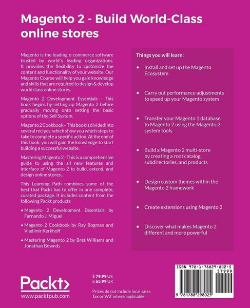 Produktbild: Magento 2 - Build World-Class online stores