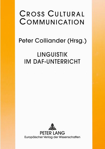 Produktbild: Linguistik im DaF-Unterricht