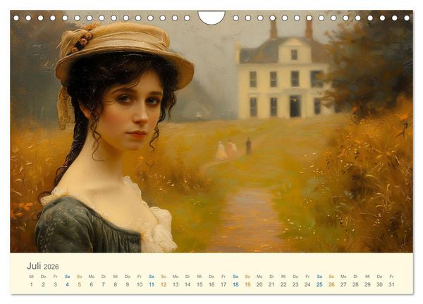 Produktbild: Helden der Weltliteratur (Wandkalender 2026 DIN A4 quer), CALVENDO Monatskalender