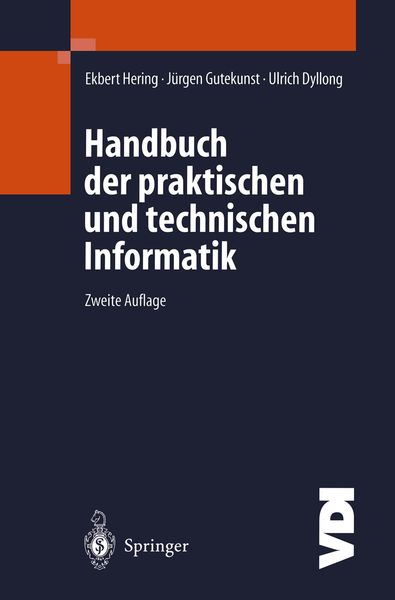 Produktbild: Handbuch der praktischen und technischen Informatik