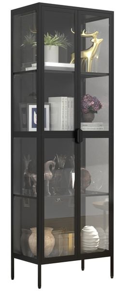 Produktbild: Stahl Standvitrine Vitrine Schaukasten Floka XXL