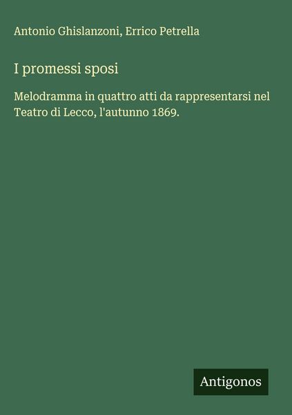 Produktbild: I promessi sposi