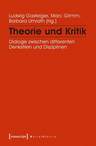 Produktbild: Theorie und Kritik