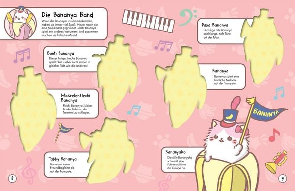 Produktbild: Bananya Das ultimative Stickerlexikon