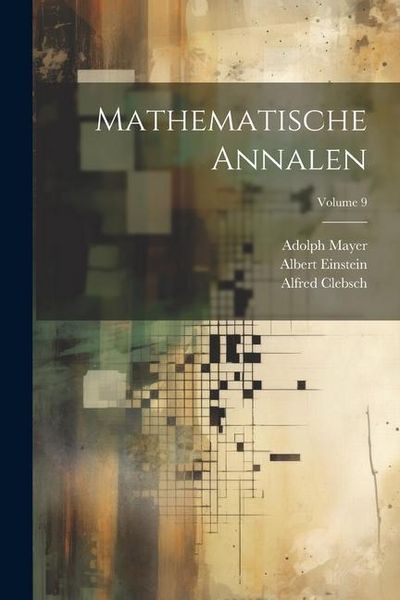 Produktbild: Mathematische Annalen; Volume 9