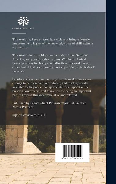 Produktbild: The Survey of Eastern Palestine. Memoirs of the Topography, Orography, Hydrography, Archaeology, Etc. V.1--The 'Adw&acirc;n Country