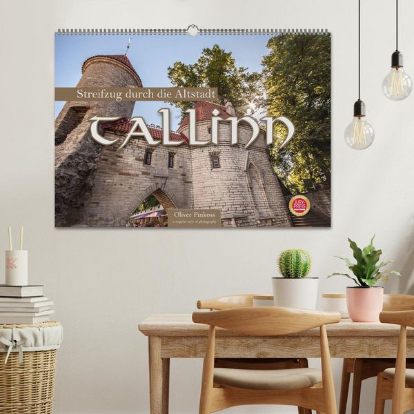 Produktbild: Tallinn - Streifzug durch die Altstadt (Wandkalender 2026 DIN A2 quer), CALVENDO Monatskalender