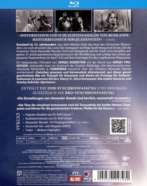 Produktbild: Alexander Newski (1938) (Filmjuwelen / DEFA)