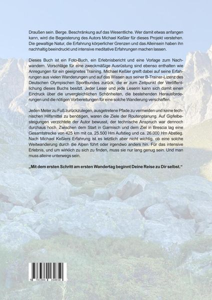Produktbild: Alleine &uuml;ber die Alpen