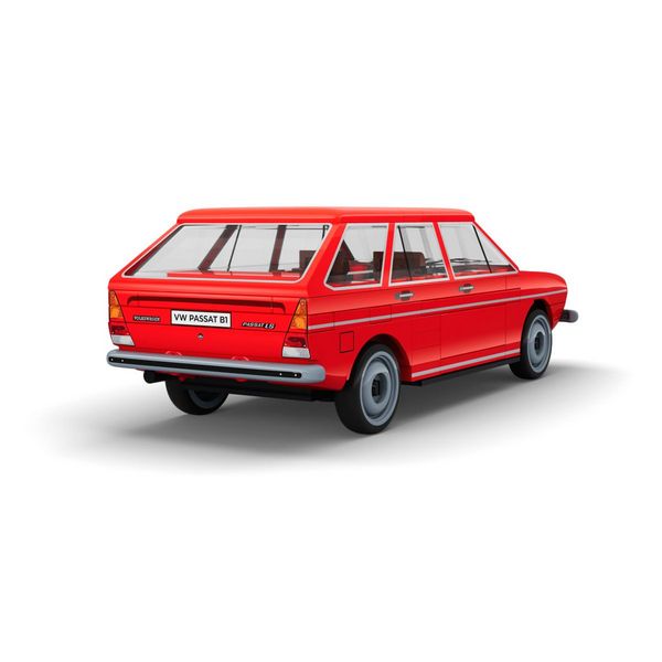Produktbild: COBI 24641 - Volkswagen Passat Variant B1, rot, Bausatz 1:35, 110 Klemmbausteine