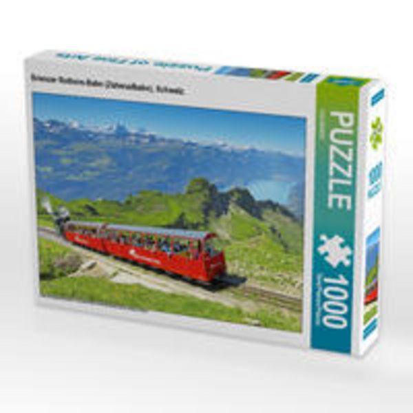 CALVENDO Puzzle Brienzer Rothorn-Bahn (Zahnradbahn), Schweiz. | 1000 Teile Lege-Größe 64x48cm Foto-Puzzle für glückliche Stunden