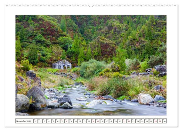 Produktbild: S&atilde;o Miguel - Natursch&ouml;nheit der Azoren (Wandkalender 2026 DIN A2 quer), CALVENDO Monatskalender