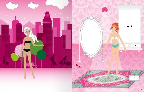 Produktbild: Mein Ausmalstickerbuch - Traumkleider