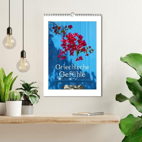 Produktbild: Griechische Gef&uuml;hle (Wandkalender 2026 DIN A3 hoch), CALVENDO Monatskalender