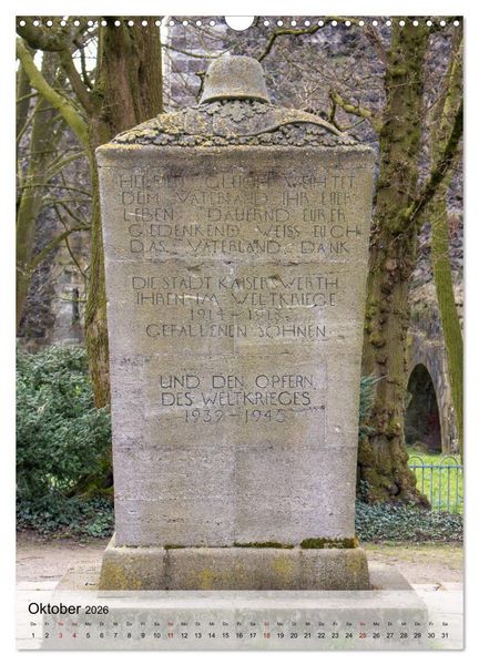 Produktbild: D&uuml;sseldorf - Historisches Kaiserswerth (Wandkalender 2026 DIN A3 hoch), CALVENDO Monatskalender