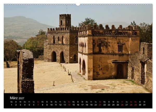 Produktbild: &Auml;thiopien - kulturelle H&ouml;hepunkte im orthdoxen Norden (hochwertiger Premium Wandkalender 2027 DIN A2 quer), Kunstdruck in Hochglanz