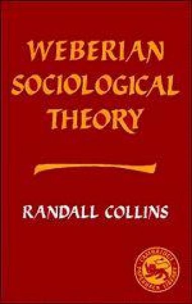 Produktbild: Weberian Sociological Theory