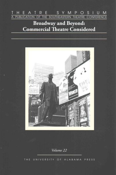 Produktbild: Theatre Symposium, Vol. 22