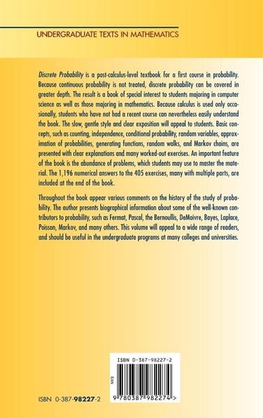 Produktbild: Discrete Probability