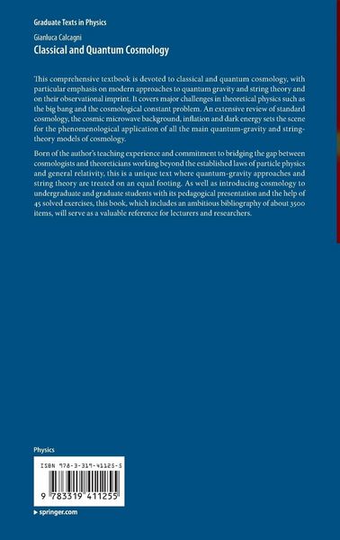 Produktbild: Classical and Quantum Cosmology