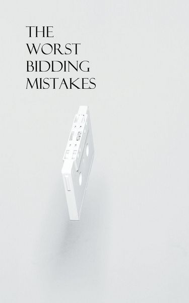 Produktbild: The Worst Bidding Mistakes