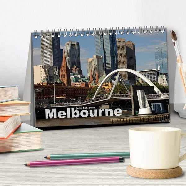 Produktbild: Melbourne (Tischkalender 2026 DIN A5 quer), CALVENDO Monatskalender