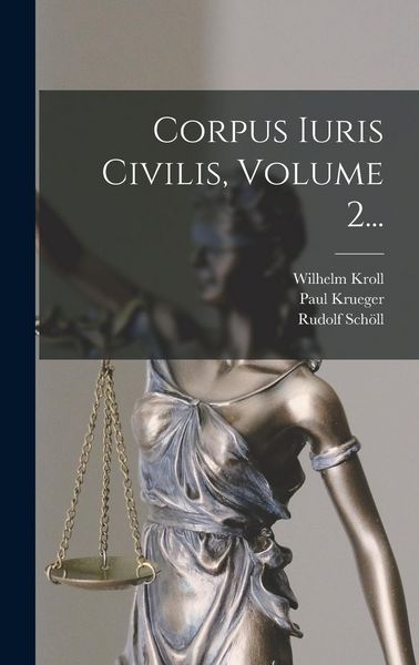 Produktbild: Corpus Iuris Civilis, Volume 2...