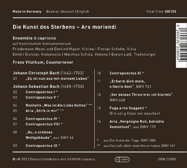 Produktbild: Die Kunst des Sterbens-Ars moriendi