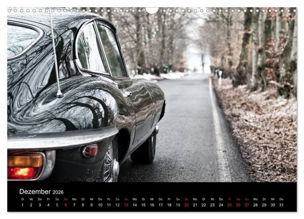 Produktbild: Jaguar E-Type 2026 (Wandkalender 2026 DIN A3 quer), CALVENDO Monatskalender